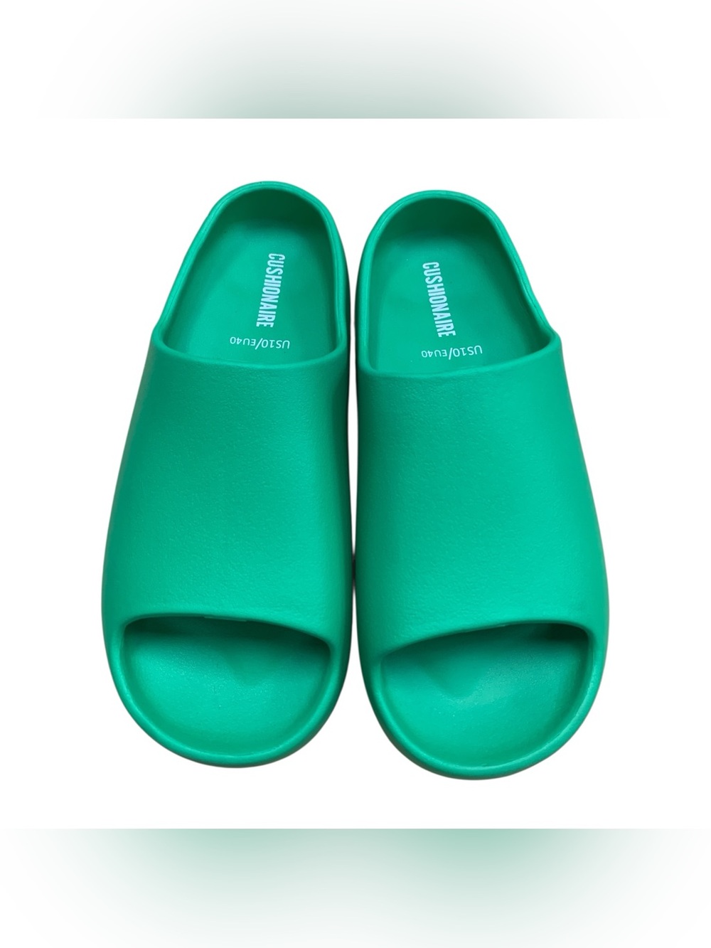 Cushionaire Teal Slide Sandals S10